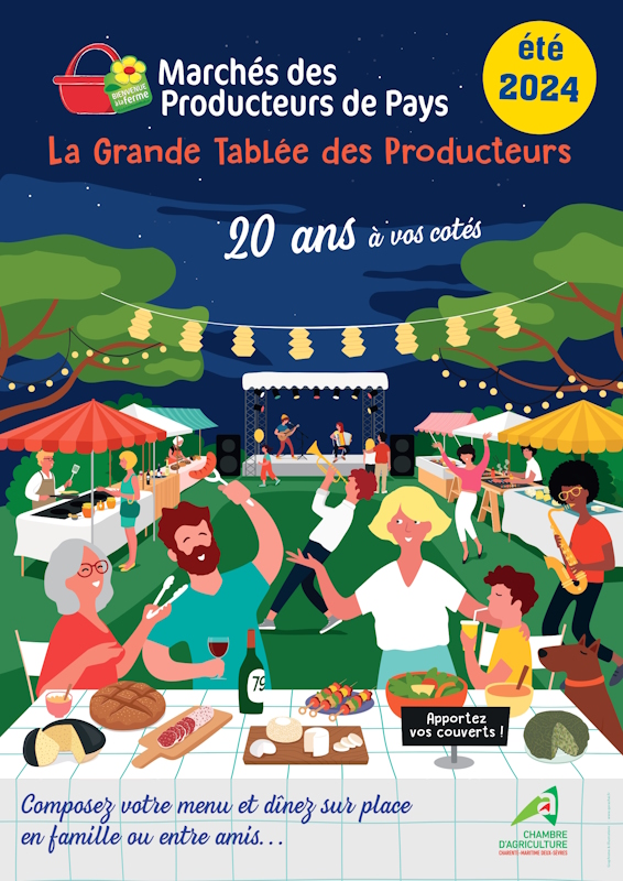 Illustration de l'article : Marché des producteurs 2024