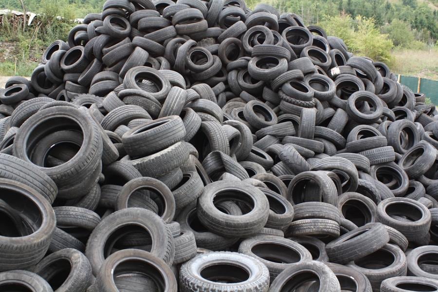Illustration de l'article : Recyclage des pneus